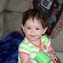 Julia with the cup